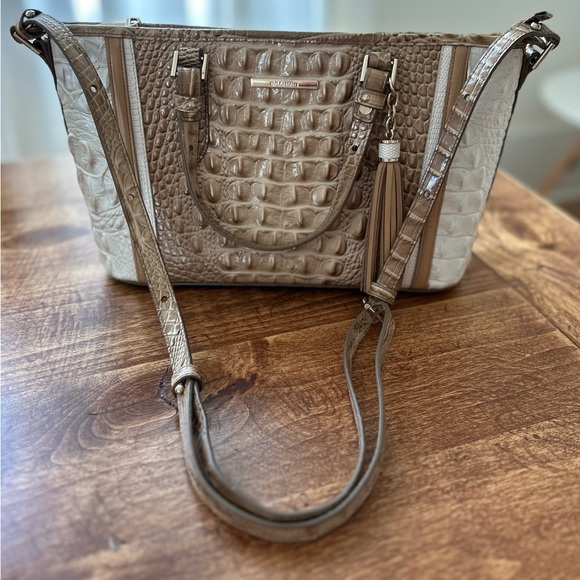 Brahmin Melbourne Collection Mini Asher Satchel - Picture 3 of 7